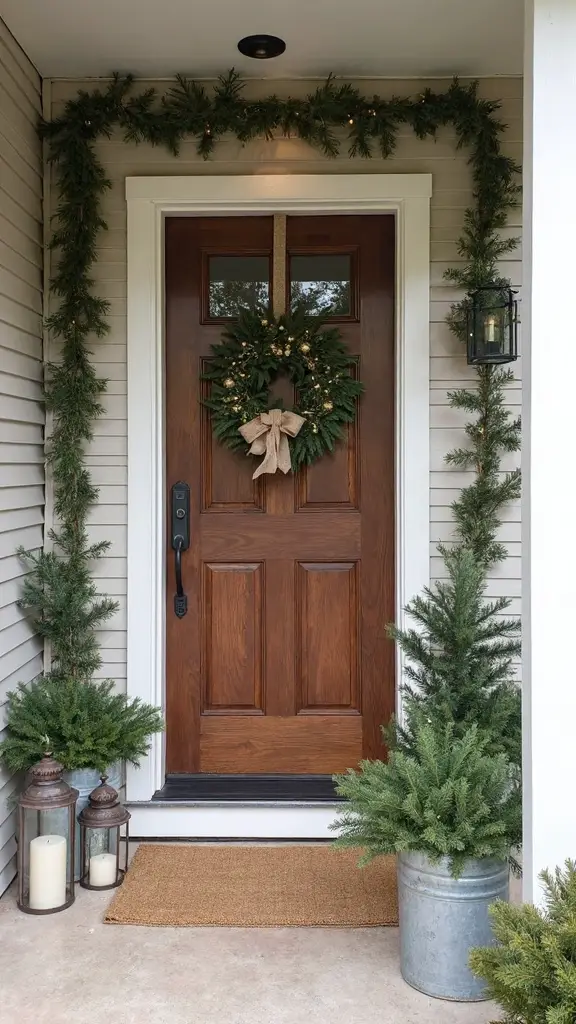 cozy rustic farmhouse christmas decor