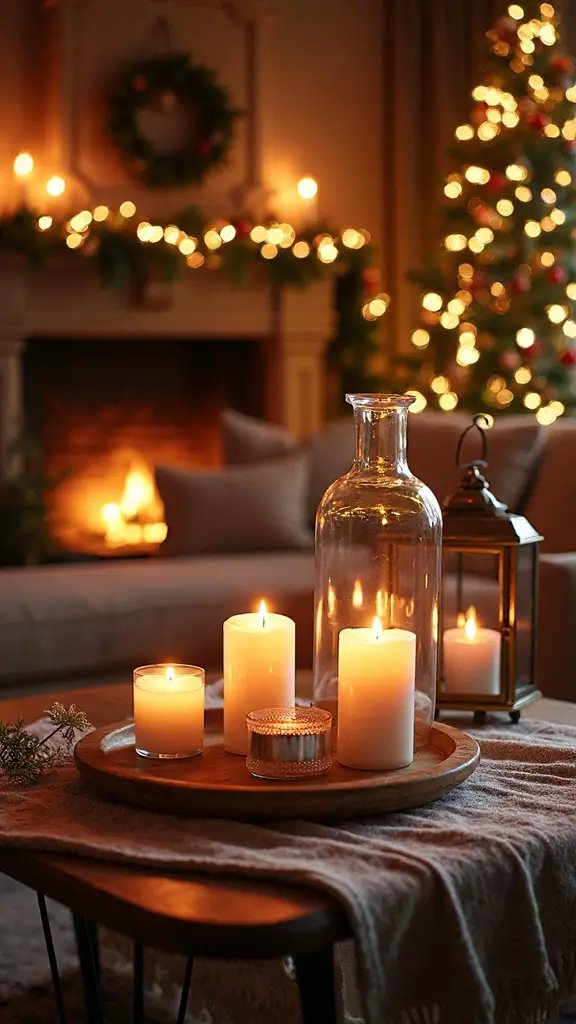 cozy warm intimate holiday ambiance