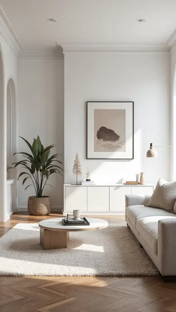 curated minimalist sophisticated gallery inspired