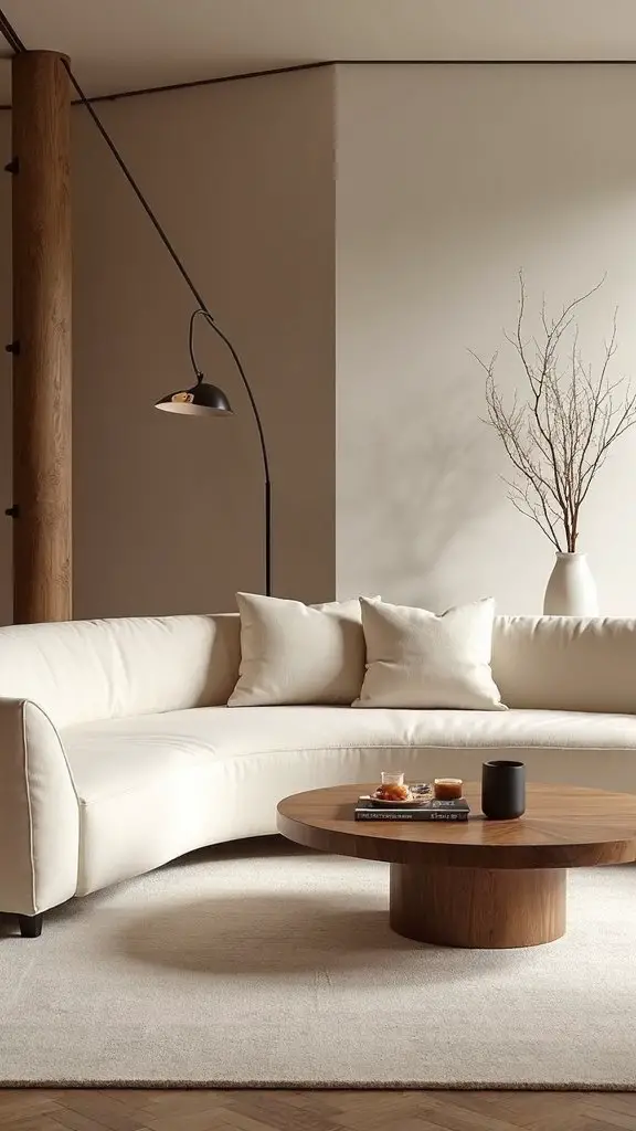 curved organic minimalist sophisticated