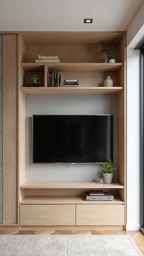 custom media console