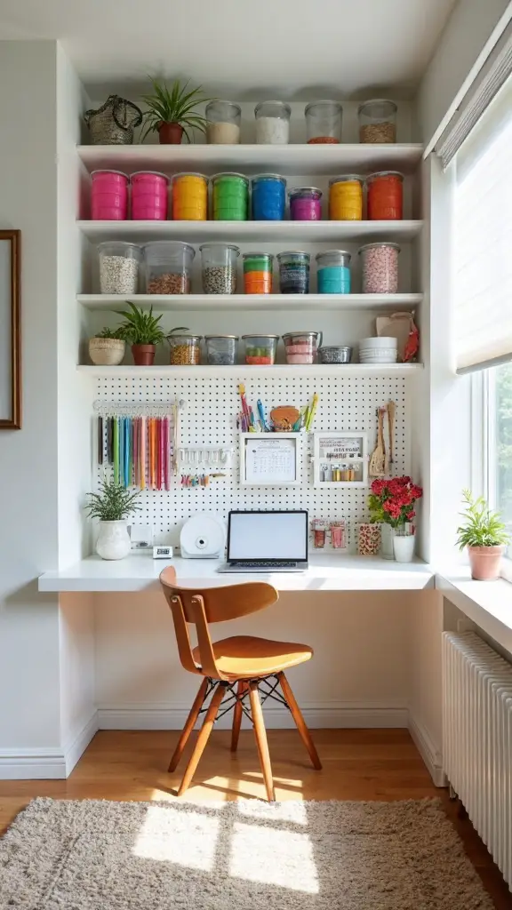 customized organized versatile craft workspace