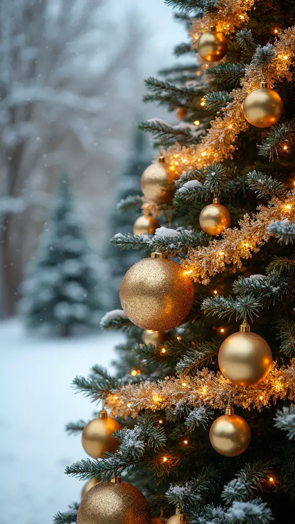 customized outdoor holiday tree decor