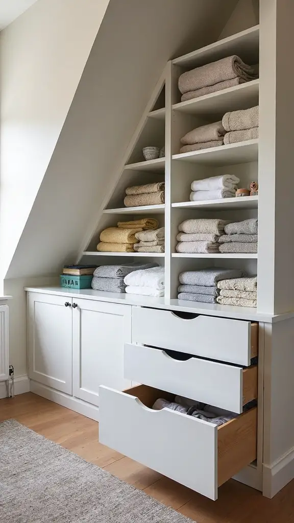 customized storage for cramped spaces