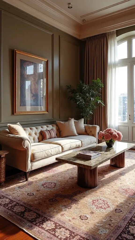 define formal seating area