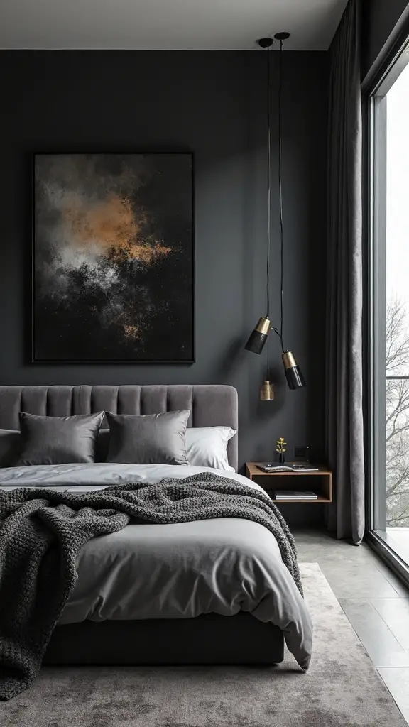 dramatic moody textured sophisticated