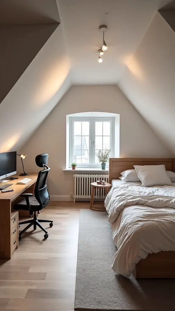 dual purpose attic zoning optimizes space