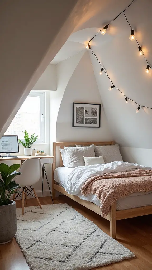 dual zone attic bedroom design
