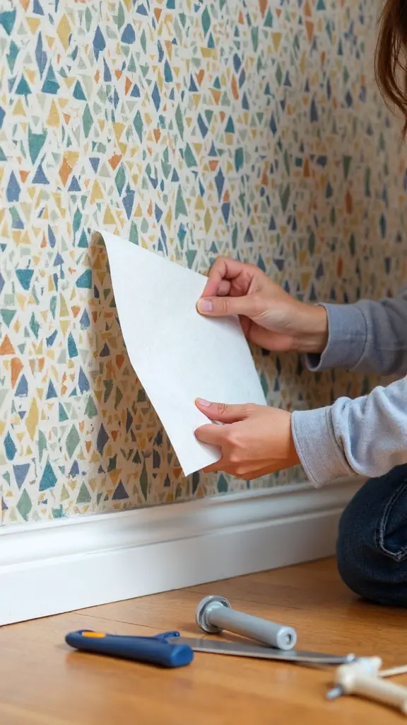 easy diy wall makeover