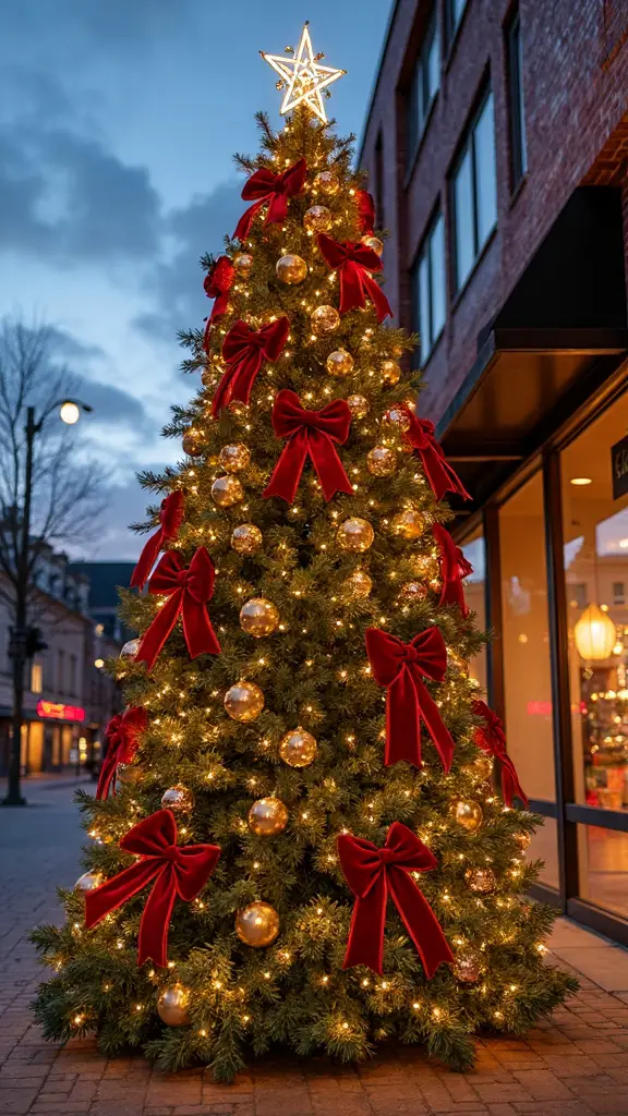 elegant eye catching holiday centerpiece display