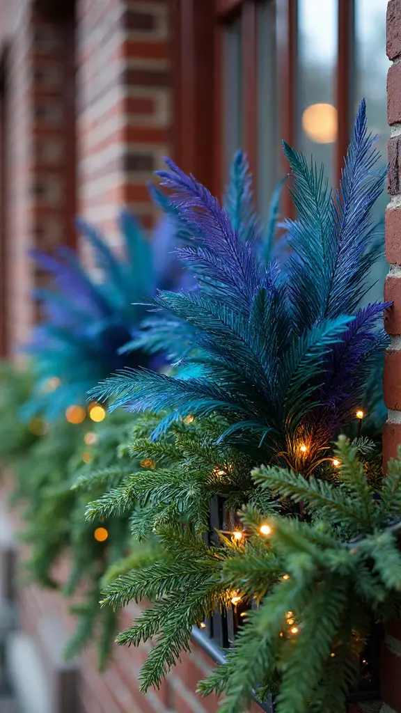 elegant glamorous holiday window displays