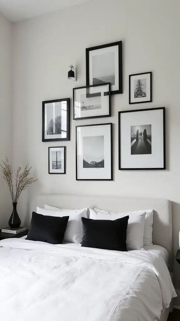 elegant personalized black and white gallery