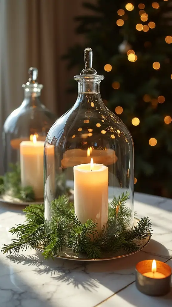 elegant refined nature inspired christmas decor