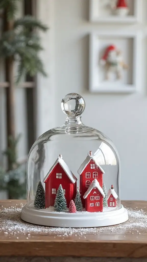 enchanting farmhouse christmas village displays
