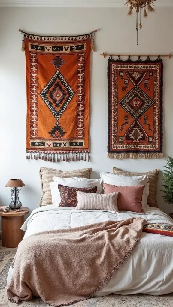 enchanting global textile wall decor