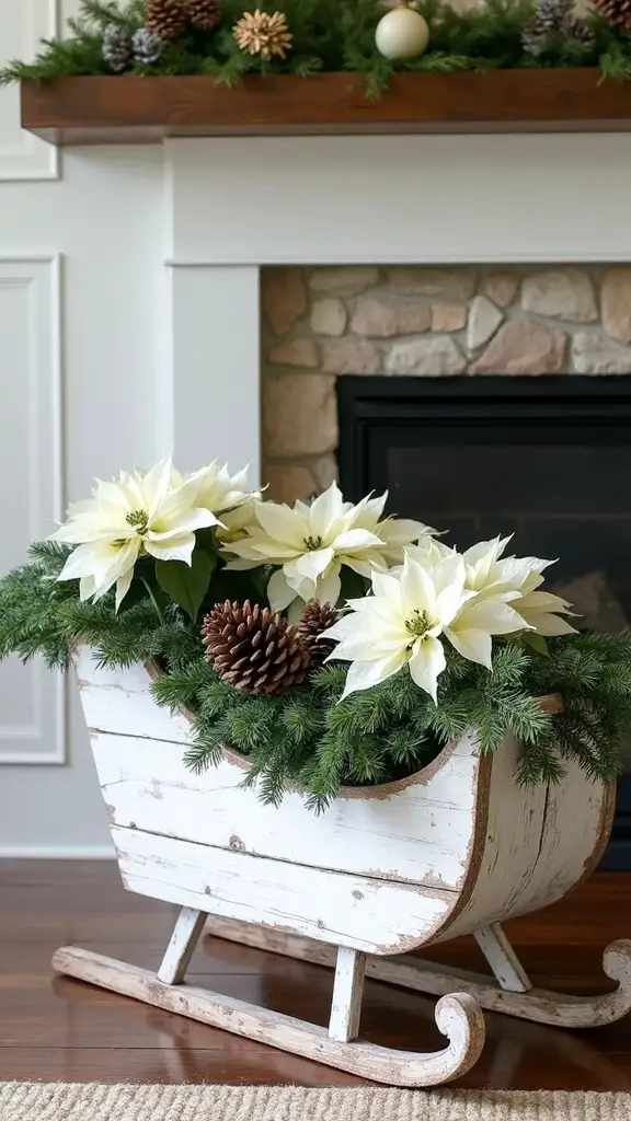 enchanting nostalgic farmhouse christmas centerpiece