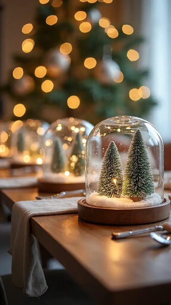 enchanting winter wonderland table decor