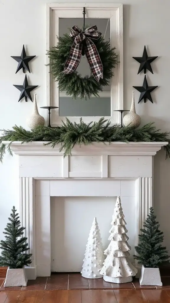 farmhouse christmas decor chic bold