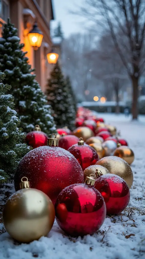 festive eye catching oversized winter proof
