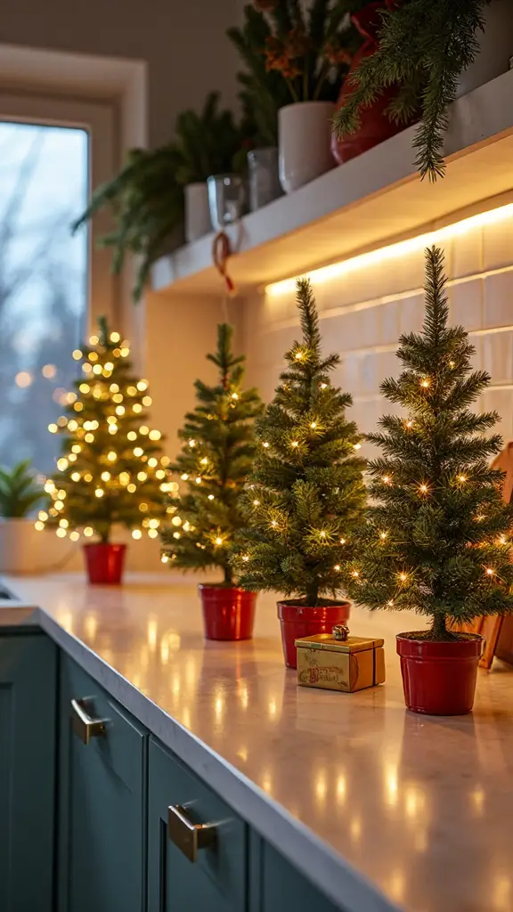 festive kitchen christmas tree inspiration