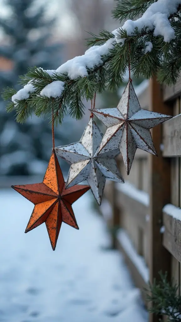 festive vintage outdoor holiday decor