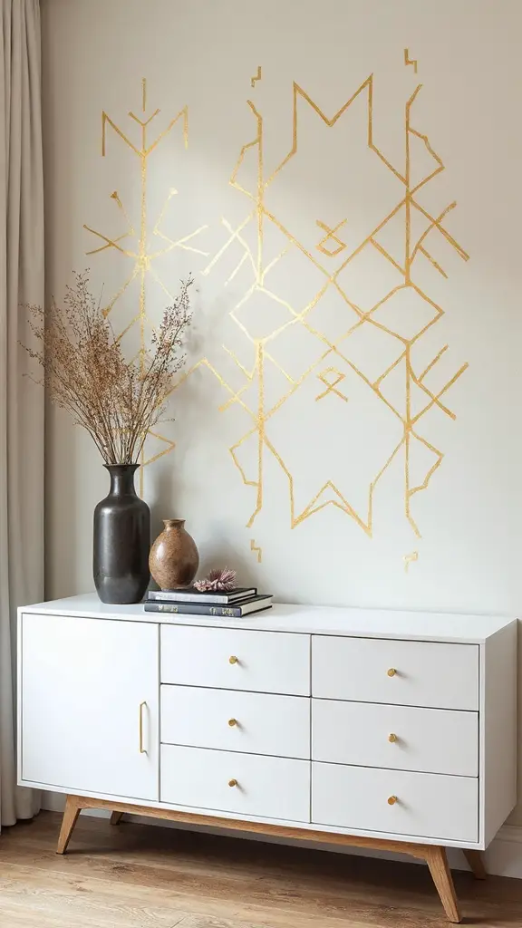 flexible removable decorative wall accents