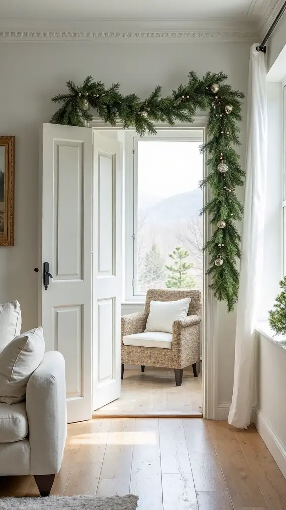 flowing winter elegance decoration focal points