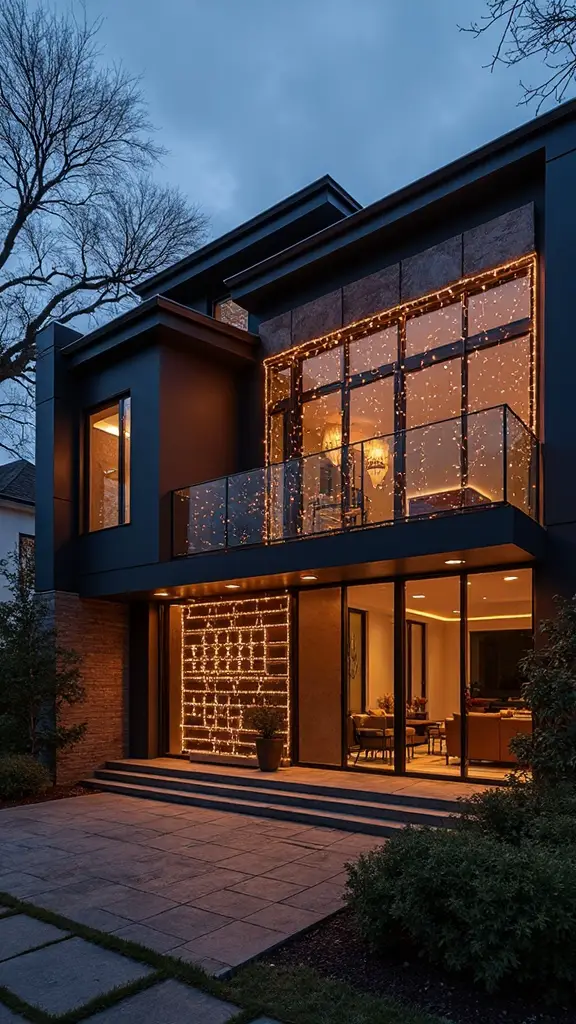 geometric lighting displays transformative arrangements