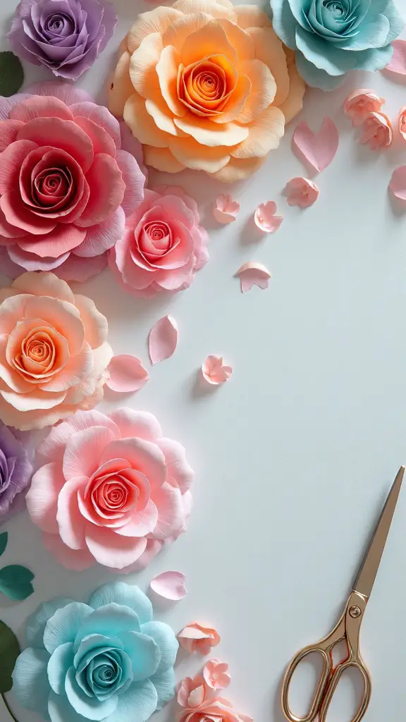 handmade floral decor family collaboration