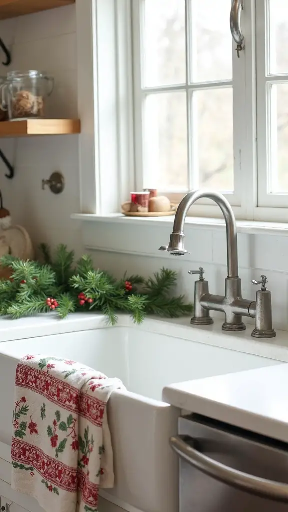 holiday kitchen decor accents