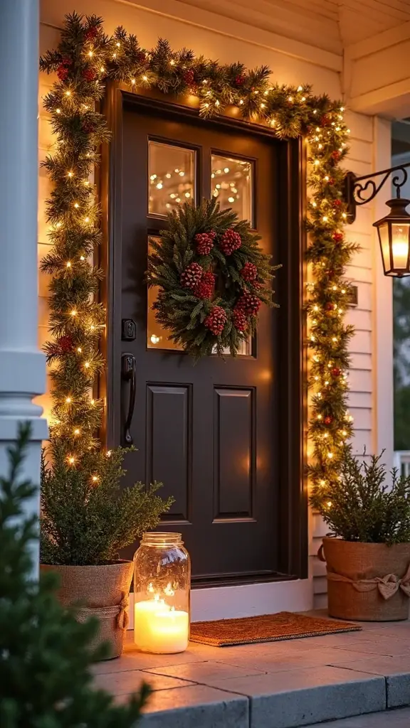 homemade festive outdoor christmas decorations