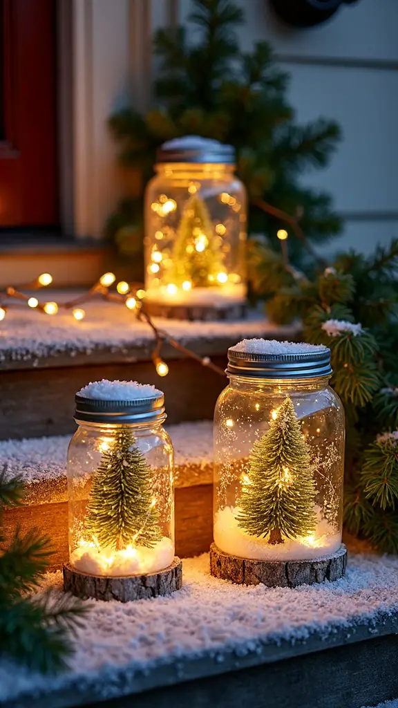 illuminated winter wonderland decor