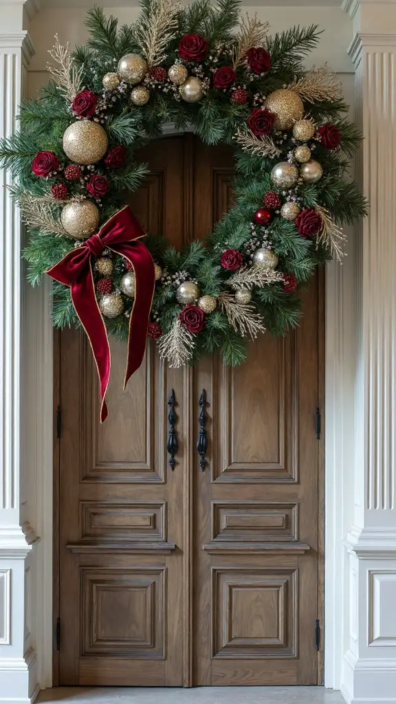 impressive natural statement door wreaths