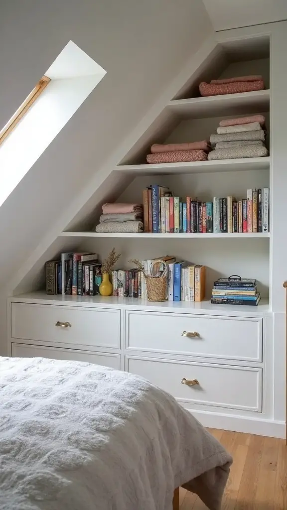 ingenious under eave storage solutions