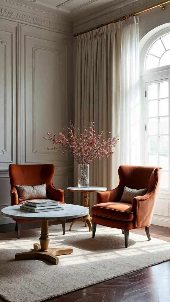 intimate conversation zones through furniture arrangement