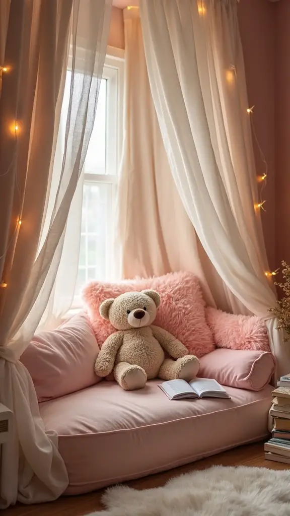 inviting nap space for relaxation