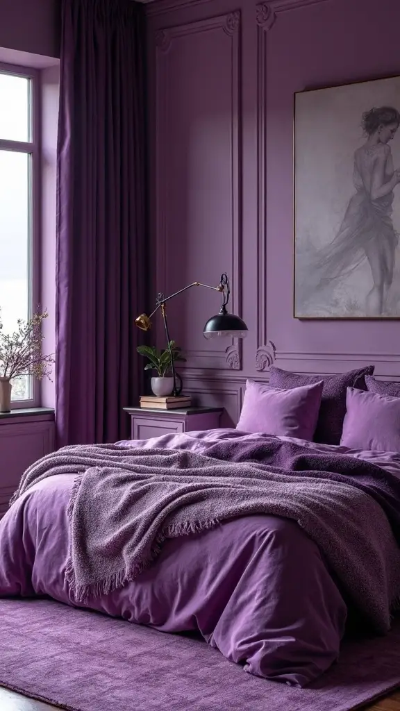 layered purple depth transformation