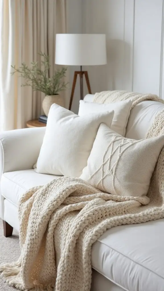 layered textures cozy winter sanctuary
