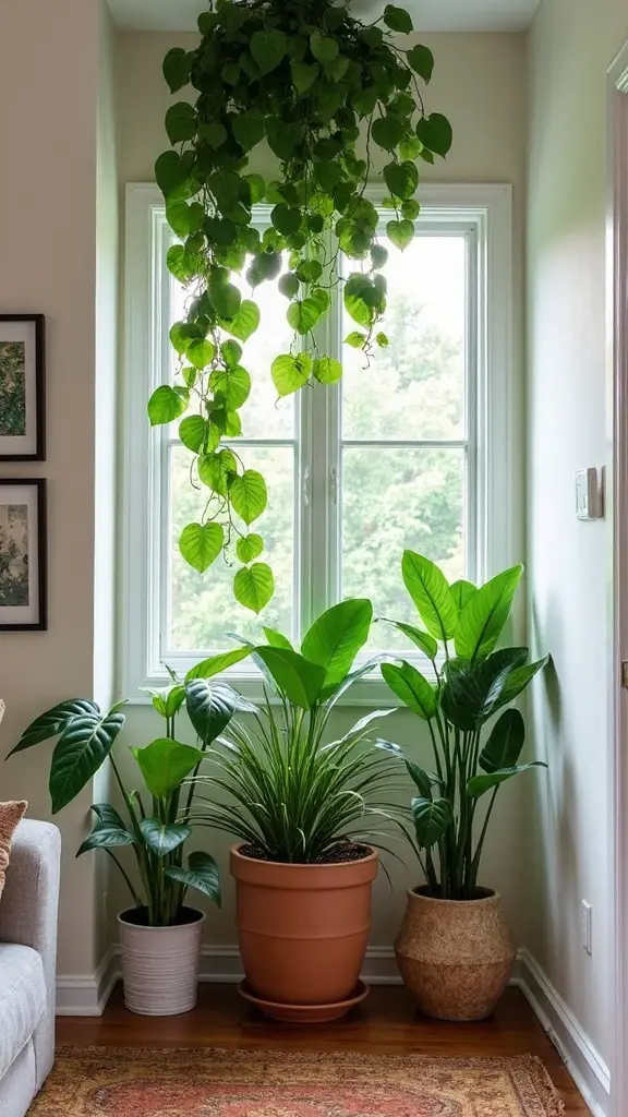 lighting drainage vertical space plant sanctuary