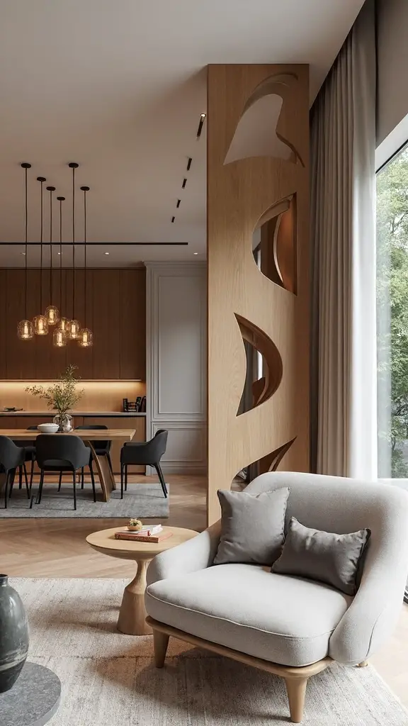 living room divider ideas