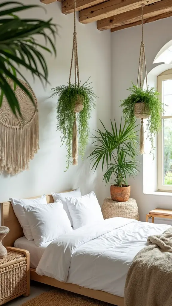 lush natural calming boho oasis