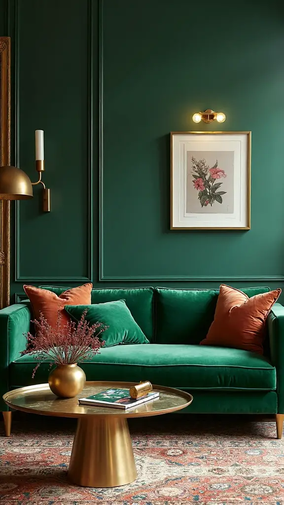 luxurious jewel toned sophisticated dramatic