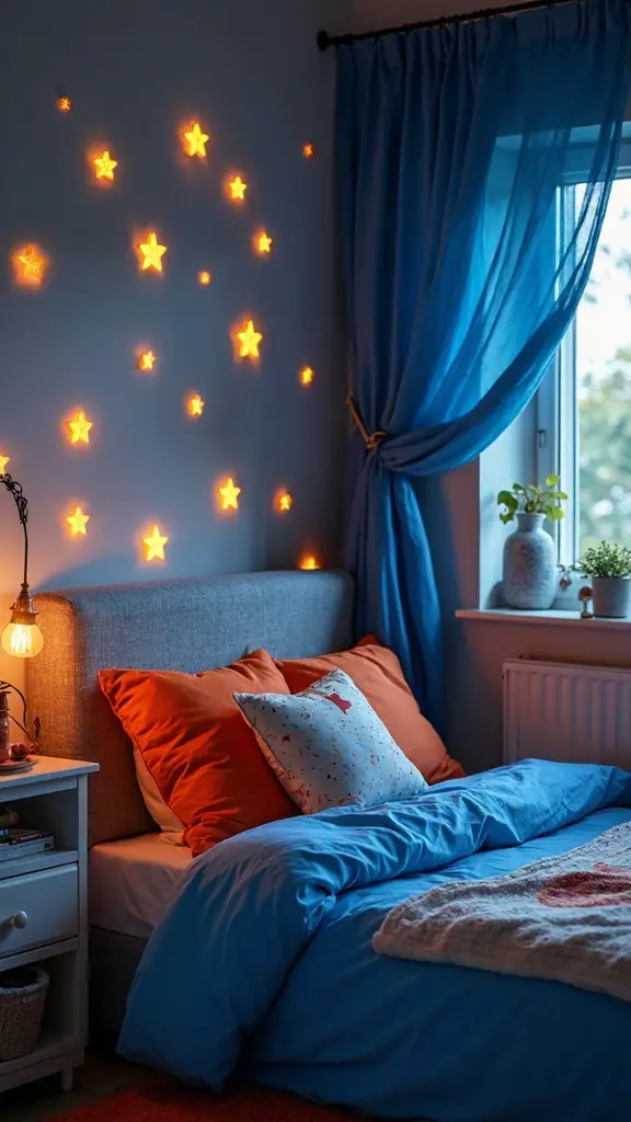 magical nighttime starry sanctuary for kids