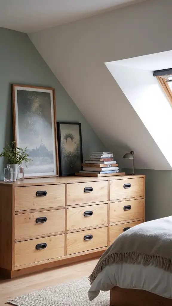 maximize attic space with custom storage