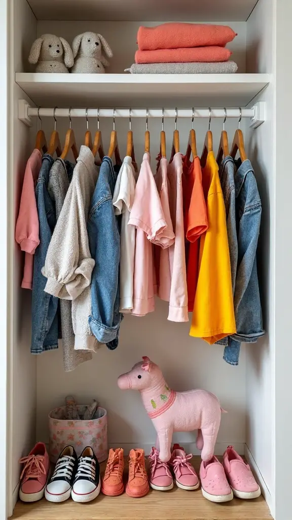 maximize closet vertical space efficiently
