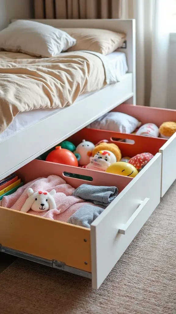 maximize hidden underbed storage solutions