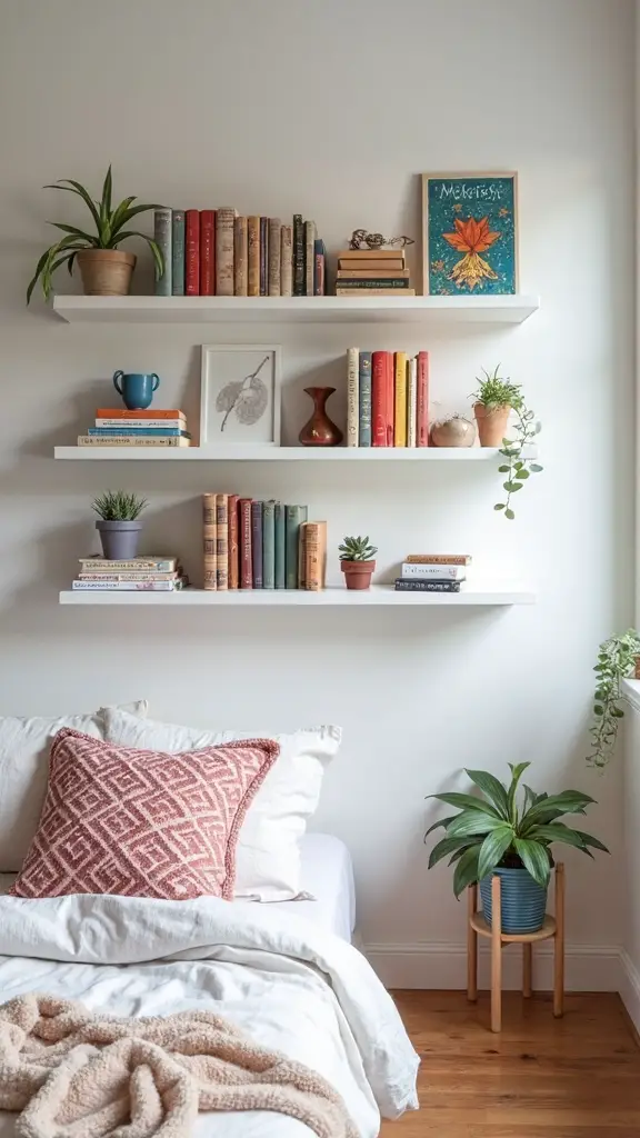 maximize vertical space for display and organization
