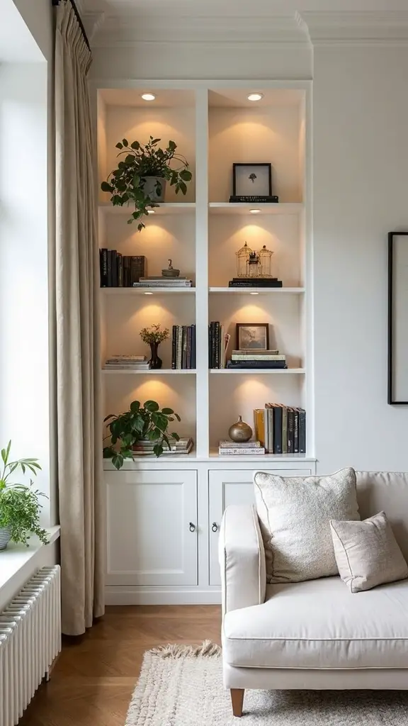 maximizing alcove living room spaces