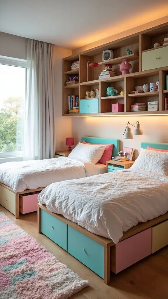 maximizing space with under bed storage