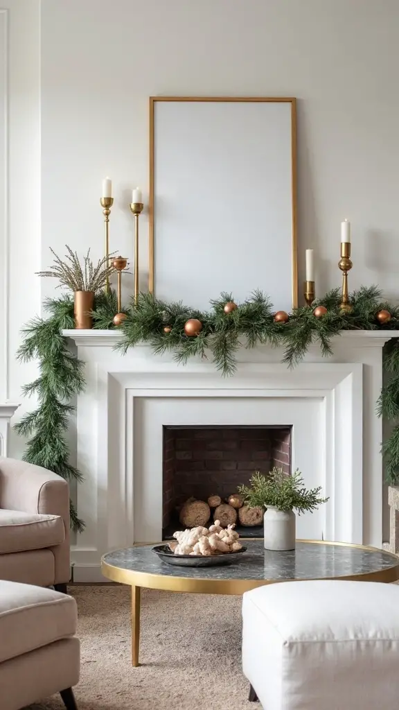 metallic minimalist modern sophisticated